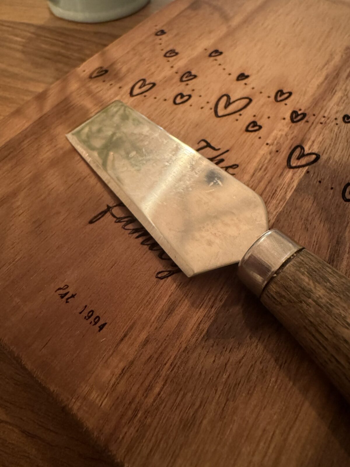 Small Personalised Chopping board | Wooden Serving Boards | Cooking Gifts for Men | Wooden Boards for Food | Decorative Chopping Boards - Image 2