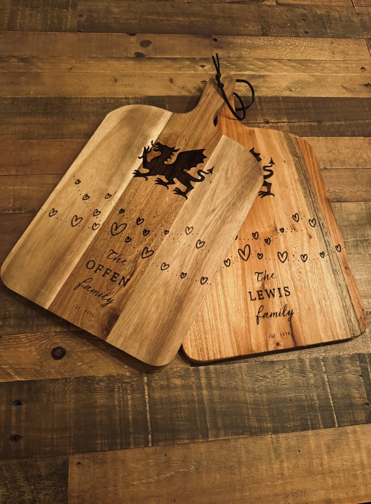 Large Personalised Chopping Board | Wooden Serving Boards | Cooking Gifts for Men | Wooden Boards for Food | Decorative Chopping Boards - Image 3