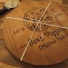 Large Acacia Wooden Pizza Board | Personalised Pizza Board | Gifts for Pizza Lovers | Custom Pizza Board | Pizza Present | Pizza Paddle - Image 4