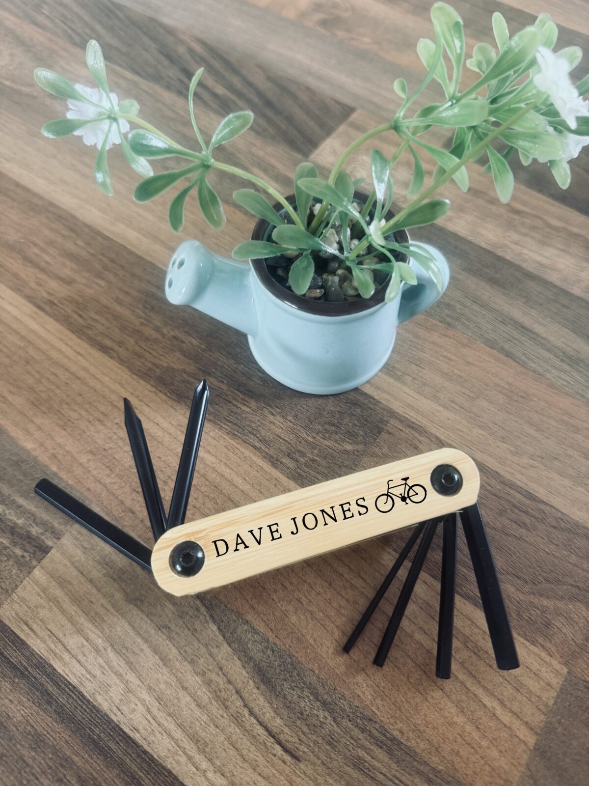 Personalised Outdoor 7 in 1 Multi Bike Tool | Gift for Cyclists & Handyman | Gifts for Dad / Grandad | Father's Day Gift | Gift for Him - Image 2